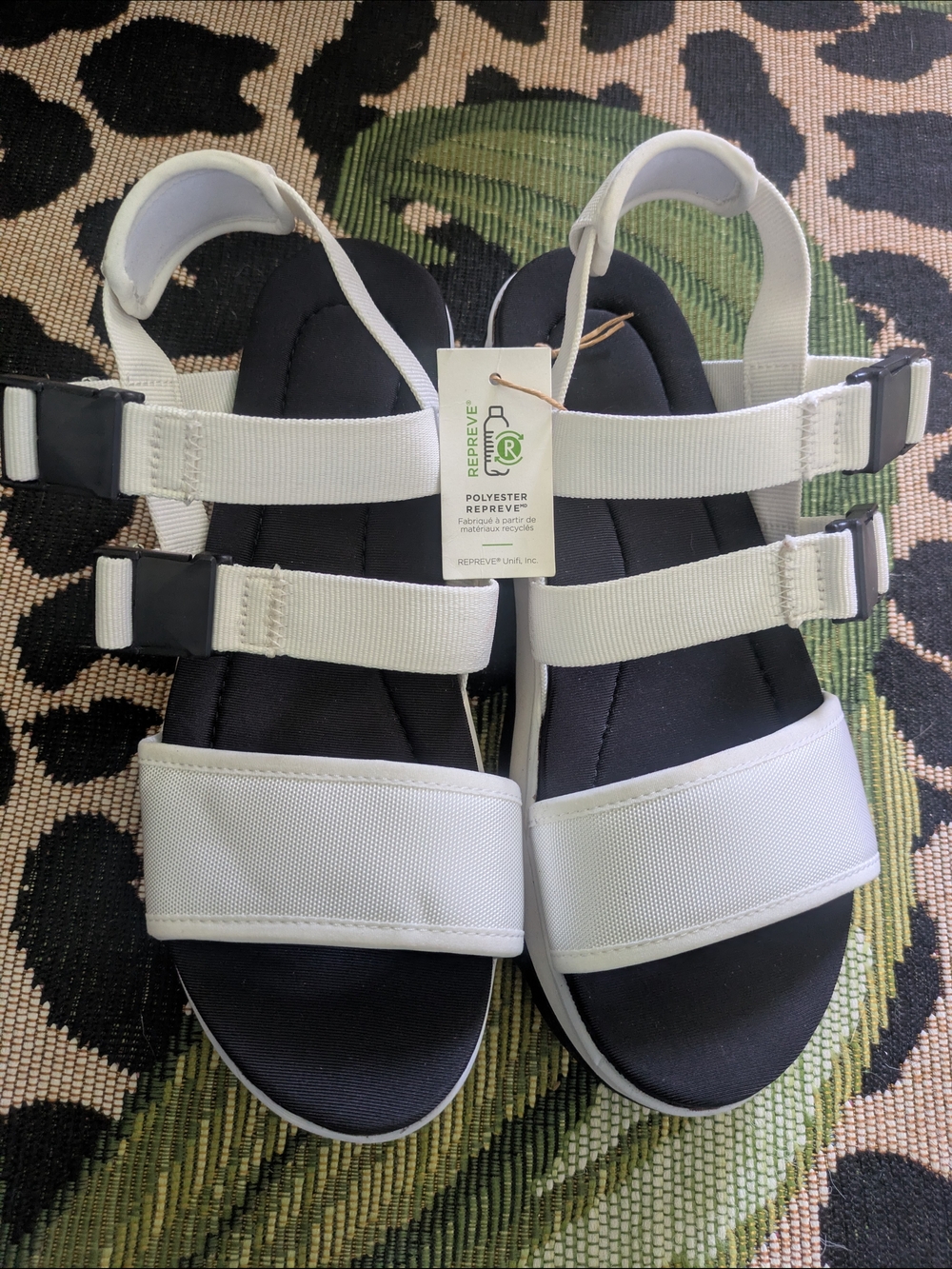 Tevas White Strappy Sandals - Women's